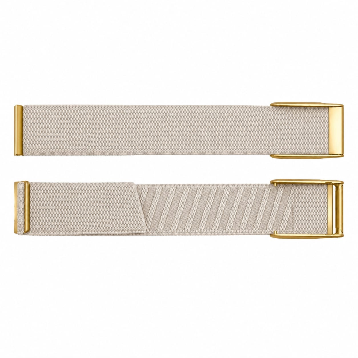 Premium Nylon Gold Strap Compatible with WHOOP 5.0PEAK  – Magnetic Adjustable Replacement Band