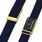 Premium Nylon Gold Strap Compatible with WHOOP 5.0MG – Magnetic Adjustable Replacement Band