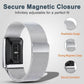 Milanese Magnetic Stainless Watch Strap for Whoop 5.0, one, peak, and Life
