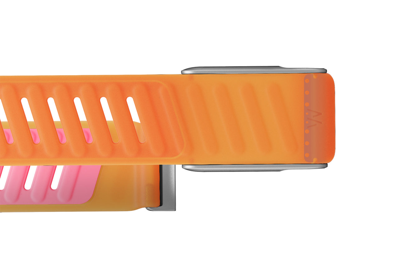 Whoop 5.0peak  Drenched Sport Flex Flare Band - Soft silicon, Comfortable