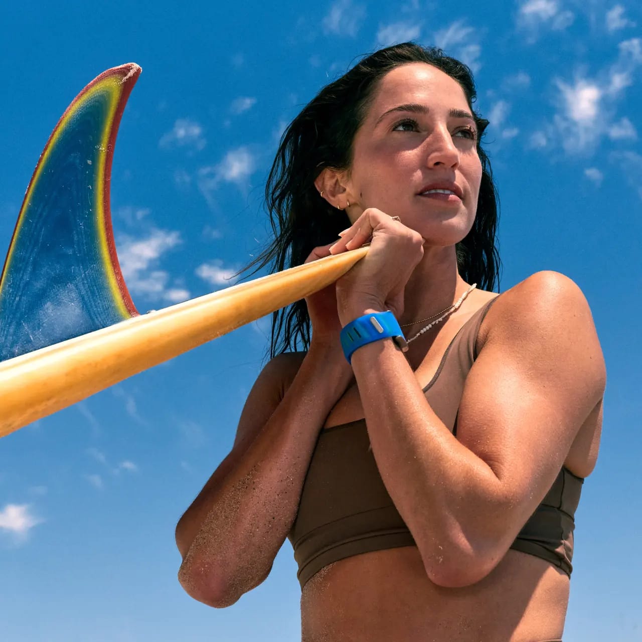 Whoop 5.0MG Drenched Sport Flex Flare Band - Soft silicon, Comfortable