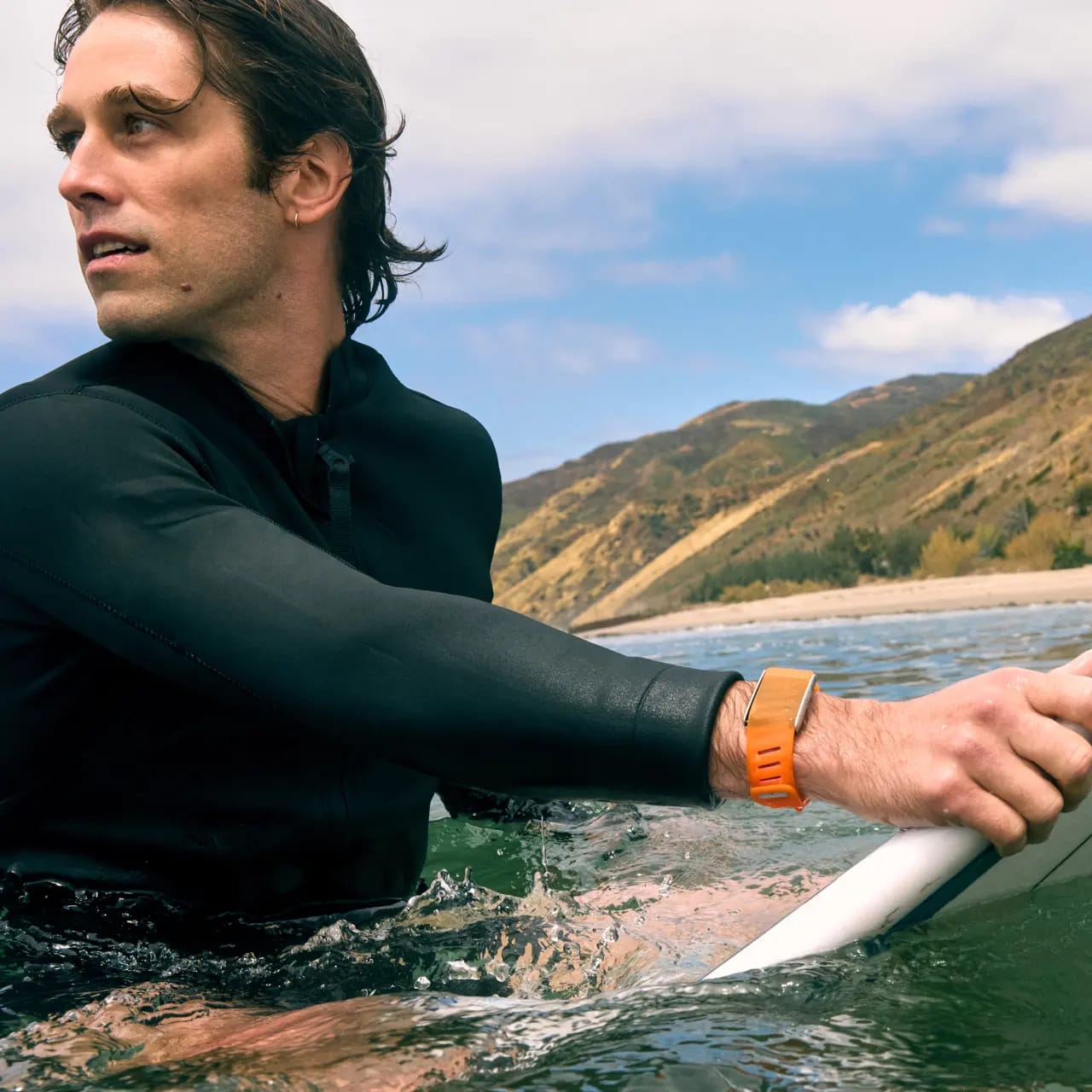 Whoop 5.0peak  Drenched Sport Flex Flare Band - Soft silicon, Comfortable
