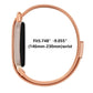 Stainless Steel Magnetic metal Adjustable Wristband strap for Google Fitbit Air