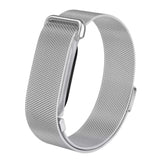 Stainless Steel Magnetic metal Adjustable Wristband strap for Google Fitbit Air