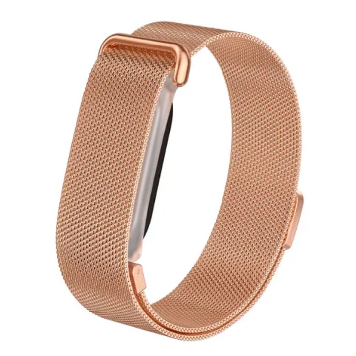 Stainless Steel Magnetic metal Adjustable Wristband strap for Google Fitbit Air