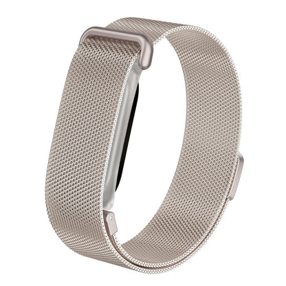 Stainless Steel Magnetic metal Adjustable Wristband strap for Google Fitbit Air