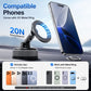 Foldable Car Mount, 360 degree Rotating Phone Holder, Detachable Ring- Compact Storage, Adjustable Viewing Angle, Stable Placement, Detachable Ring Grip, Easy Daily use