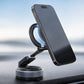 Foldable Car Mount, 360 degree Rotating Phone Holder, Detachable Ring- Compact Storage, Adjustable Viewing Angle, Stable Placement, Detachable Ring Grip, Easy Daily use