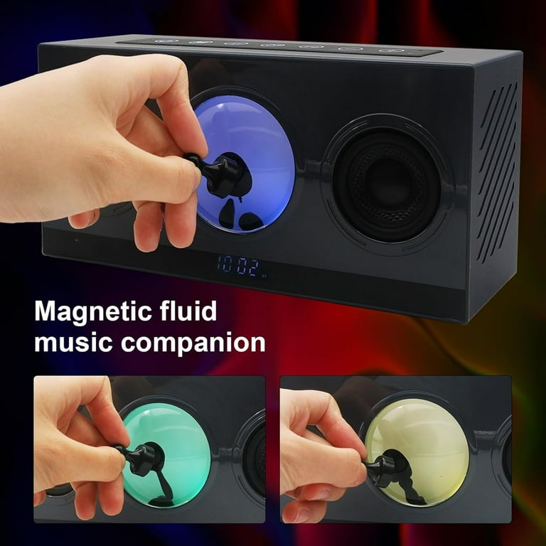 Cyboris B1 Magnetic Fluid Bluetooth Speaker | Music Visualization