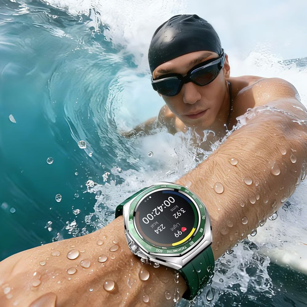 Joyroom JR-FV2 Pro Smart Watch | Green | BT Calling | Amoled | Stainless Steel