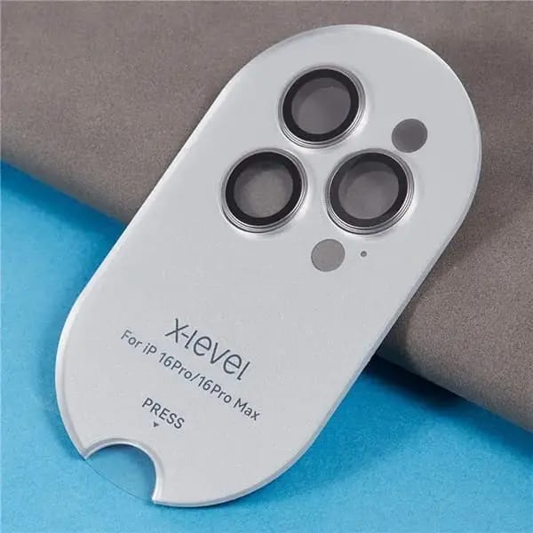 Tempered glass Camera lens Metal ring Protector for iPhone and Samsung, Anti - Scratch, Easy to Install