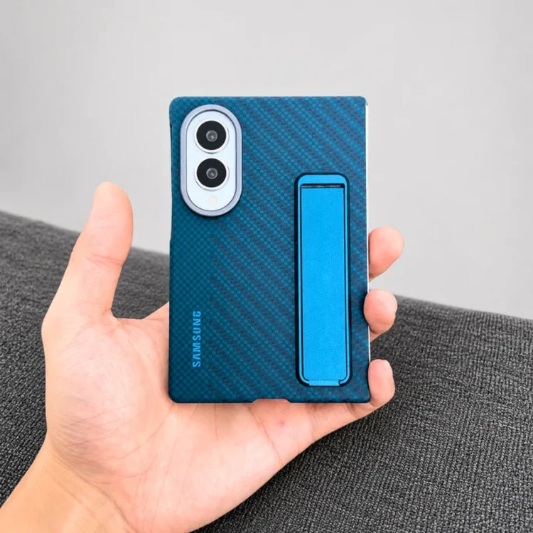 Carbon Wave Fold stand Case Galaxy Z Fold8 and Fold8 Ultra