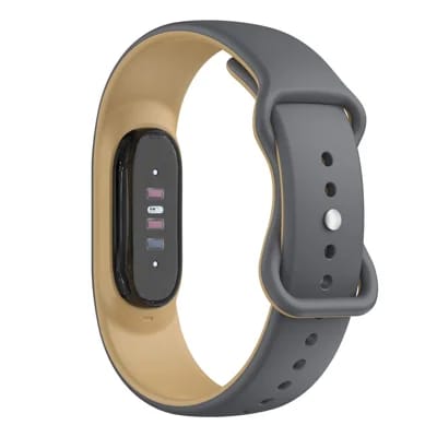 Google Fitbit air Strap Figure- 8 Buckle loop Solid color Silicon Watch Band