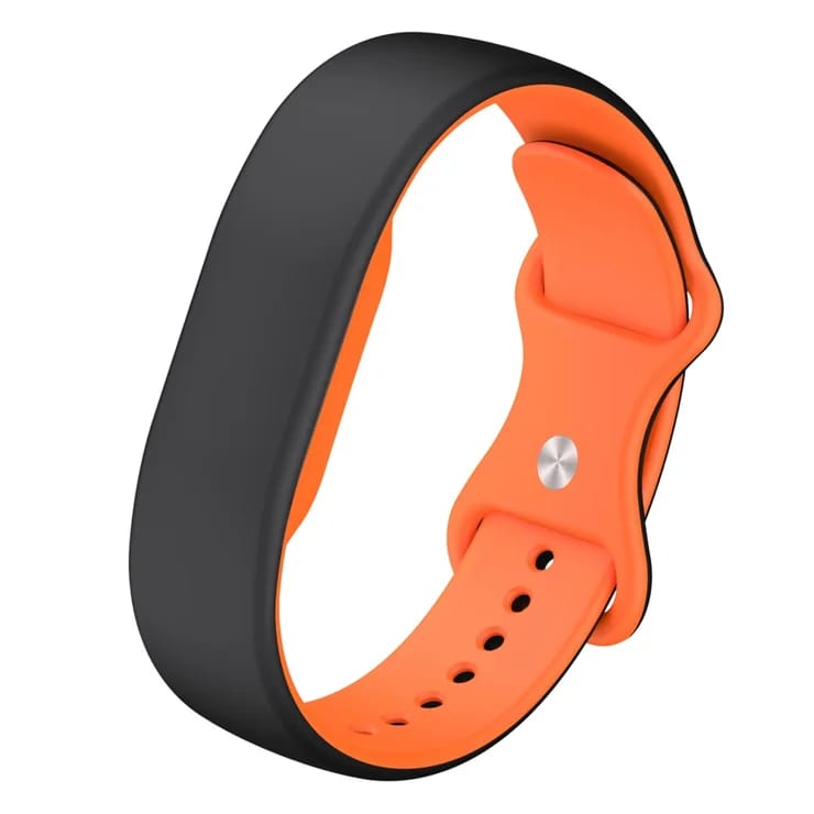 Google Fitbit air Strap Figure- 8 Buckle loop Solid color Silicon Watch Band