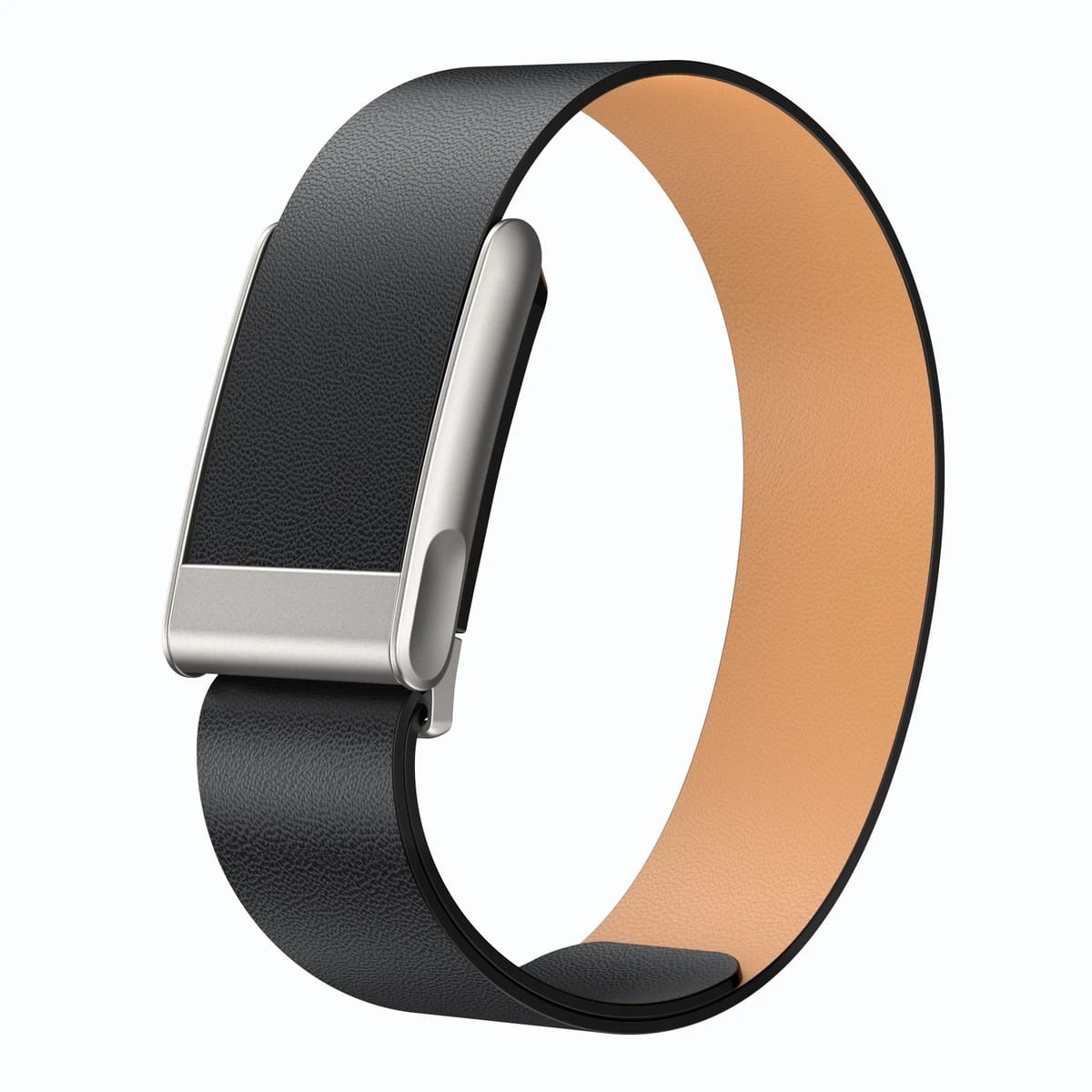Whoop 5.0MG Slim Fit PU Leather Replacement Strap Band - Stretchable, Stylish Leather band
