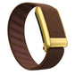 Premium Nylon Gold Strap Compatible with WHOOP 5.0PEAK  – Magnetic Adjustable Replacement Band