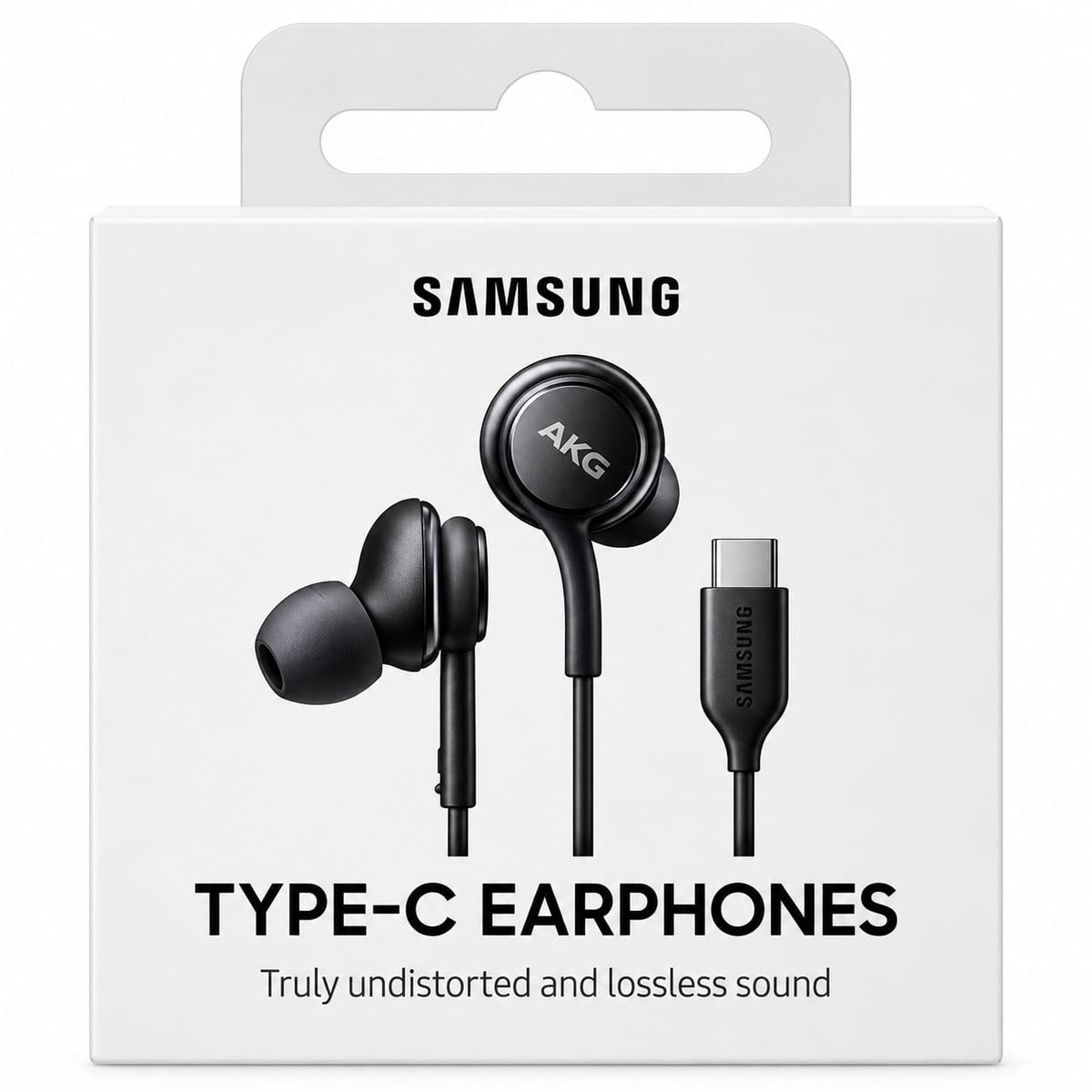 Samsung AKG Type-c Earphone, Sound by AKG, in-ear Headset Black, Wired- Water Resistence