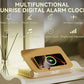 Wireless Charging Book lamp Speaker- Wake-Up Light & Wireless Charging- Apricot Yellow