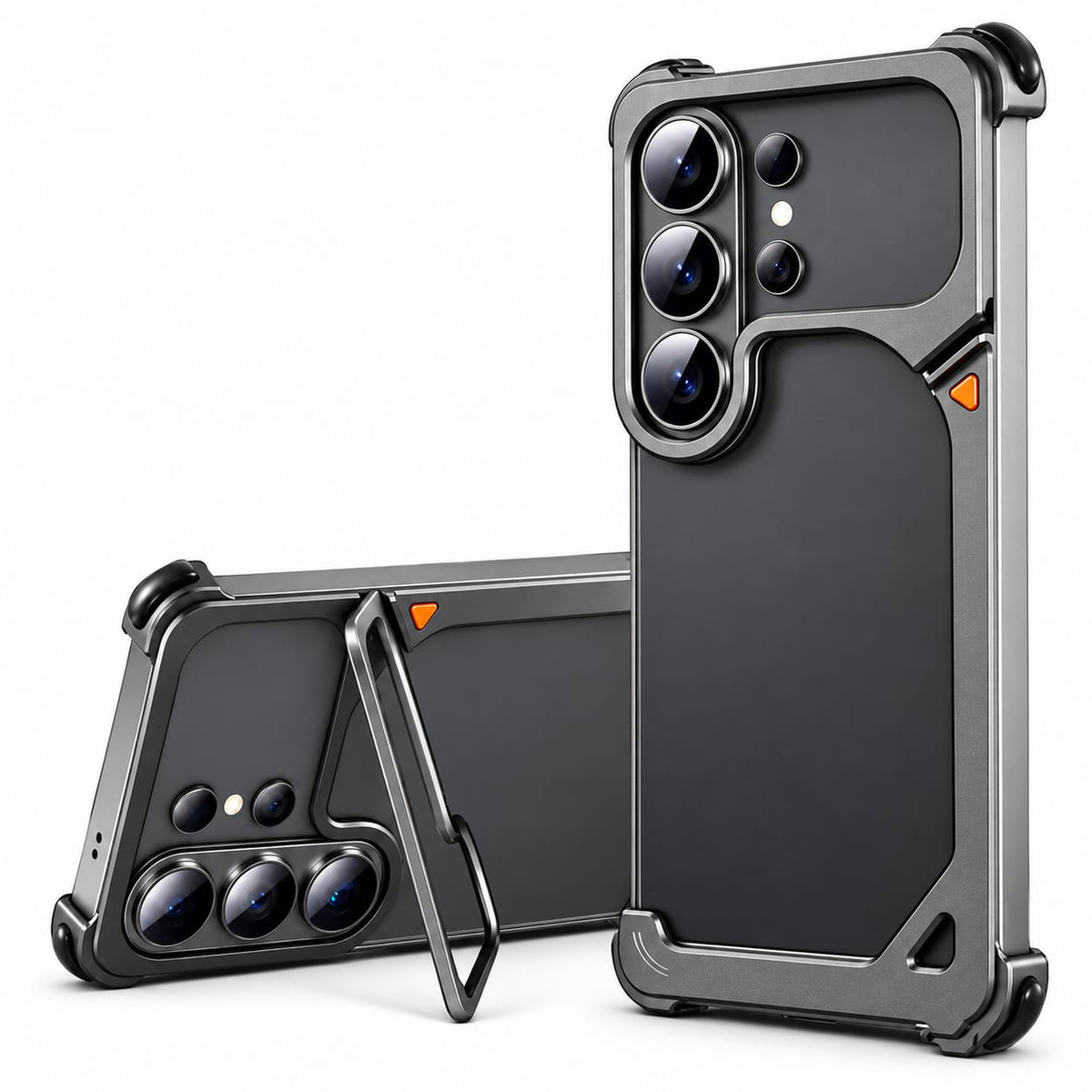 Premium Slim Metal Bumper Case for Samsung Galaxy S26 Ultra, Lightweight Minimalist Frame Design, Stylish Edge Protection with Hidden lens Bracket