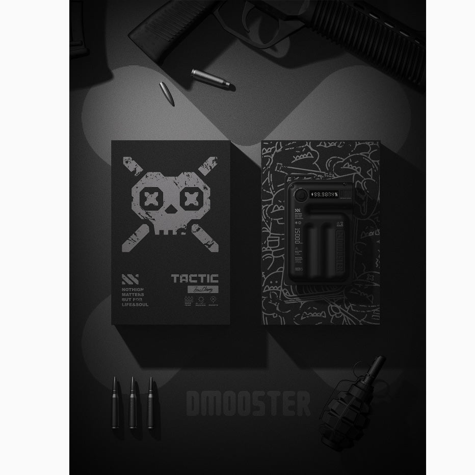 DMOOSTER TACTIC Power Bank | 15000mAH PowerBank