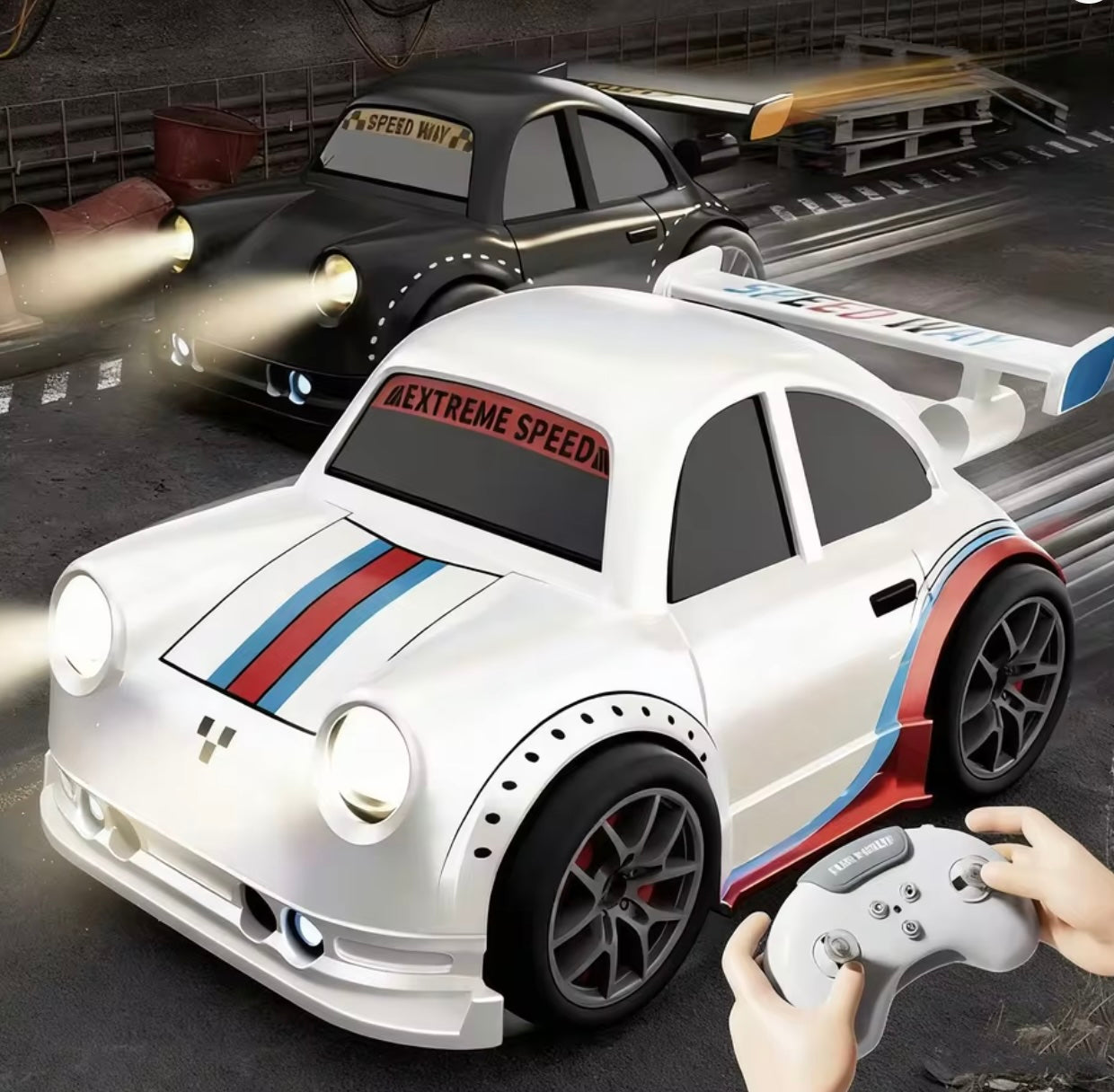 New Sensor-Controlled Remote Car Toy Radio Gesture Induction Lights & Music RC Car 360° Drift Stunt