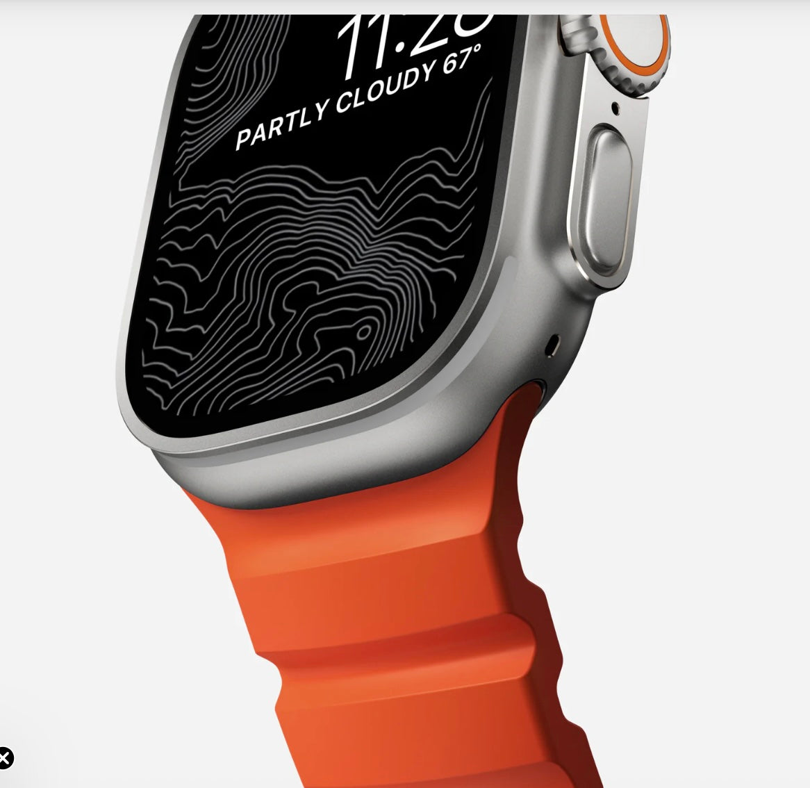 Silicon Rocky Strap for iWatch Ultra