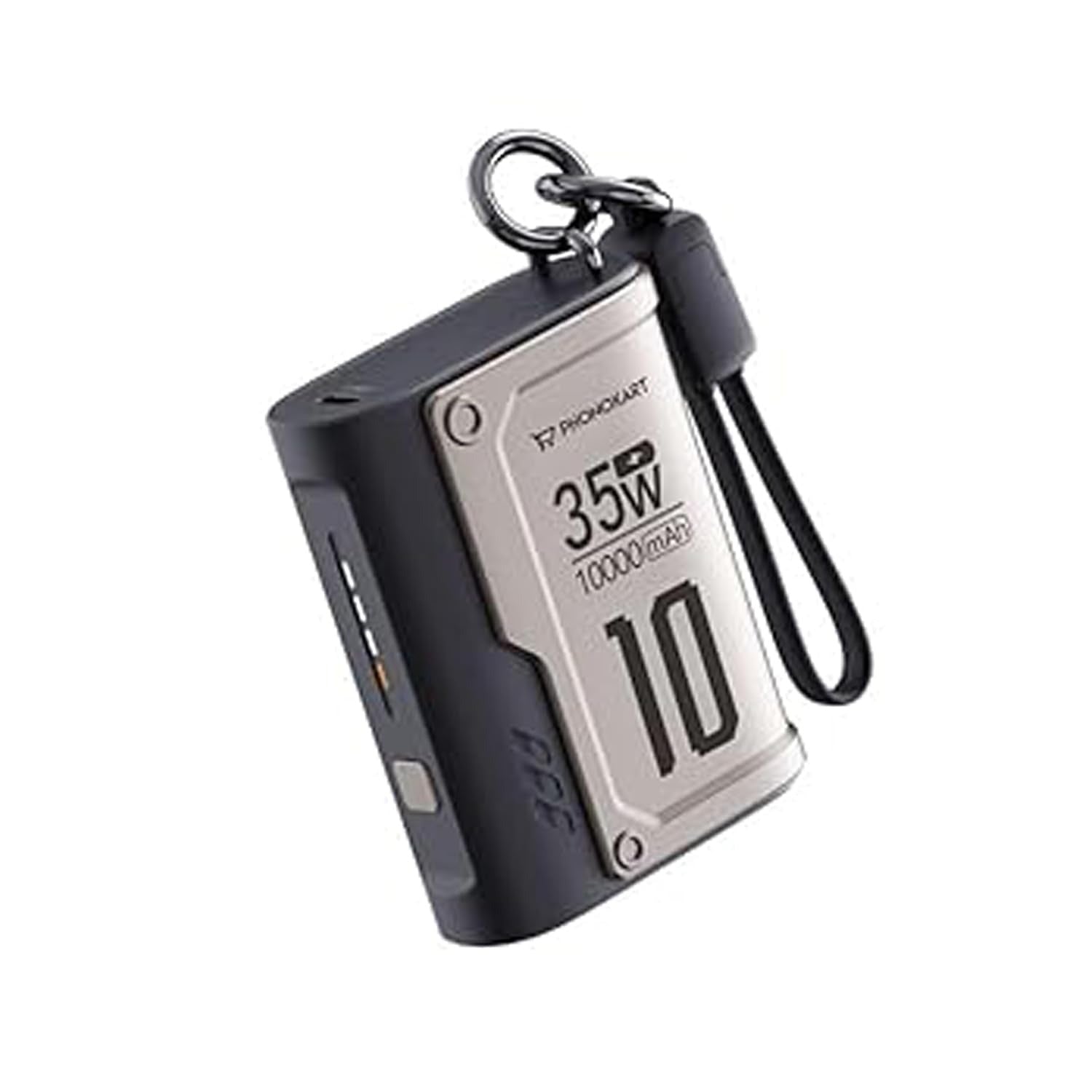 Phonokart Armor 10000mAh 35W PD/PPS Fast Charging Compact Powerbank | 50% in 30 Mins for iPhones & Pixels | Supports Samsung Super Fast Charging, OnePlus, Oppo, Nothing & MacBook Air