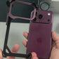 9-Shape Premium Metal Case for iPhone 17 Pro Max &amp; 17 Pro | Lightweight Design, Camera Lens Protection, Scratch-Resistant Finish &amp; Premium Armor Frame