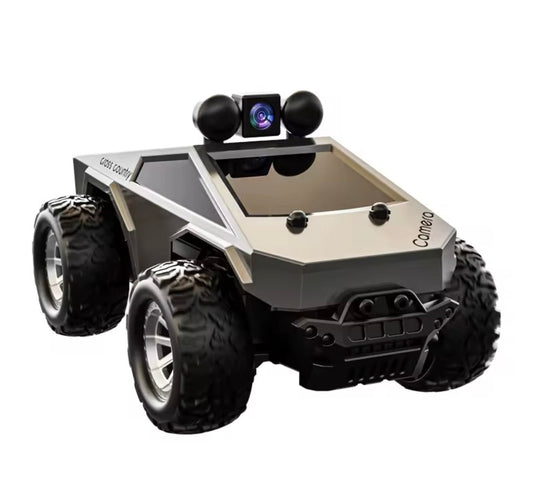 RC Car With Camera Simulation Cybertruck Pickup Remote Control Car Wifi 2.4G High-Speed Vehicle Toys